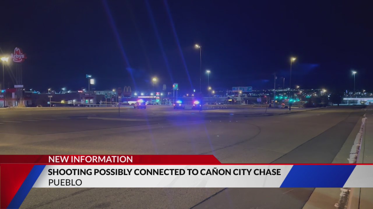 UPDATE: Pueblo shooting possibly connected to Canon City chase – FOX21 ...