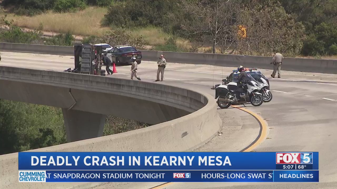 Woman Killed When Pickup Overturns – FOX 5 San Diego & KUSI News