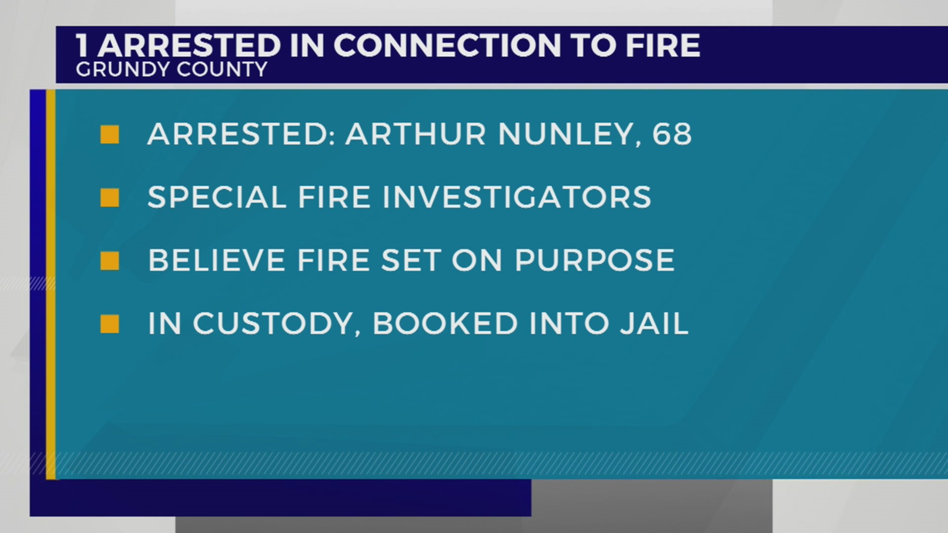 1 arrested in connection with Grundy County fire – WKRN News 2