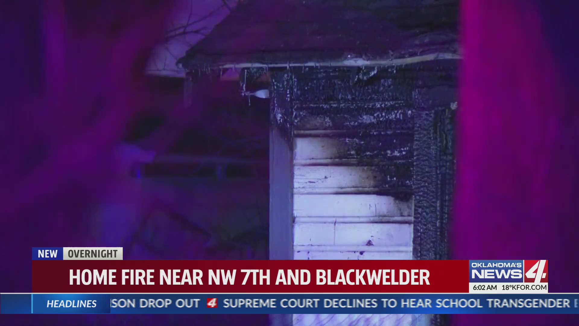 Fire crews respond to house fire in NW Oklahoma City – KFOR.com ...