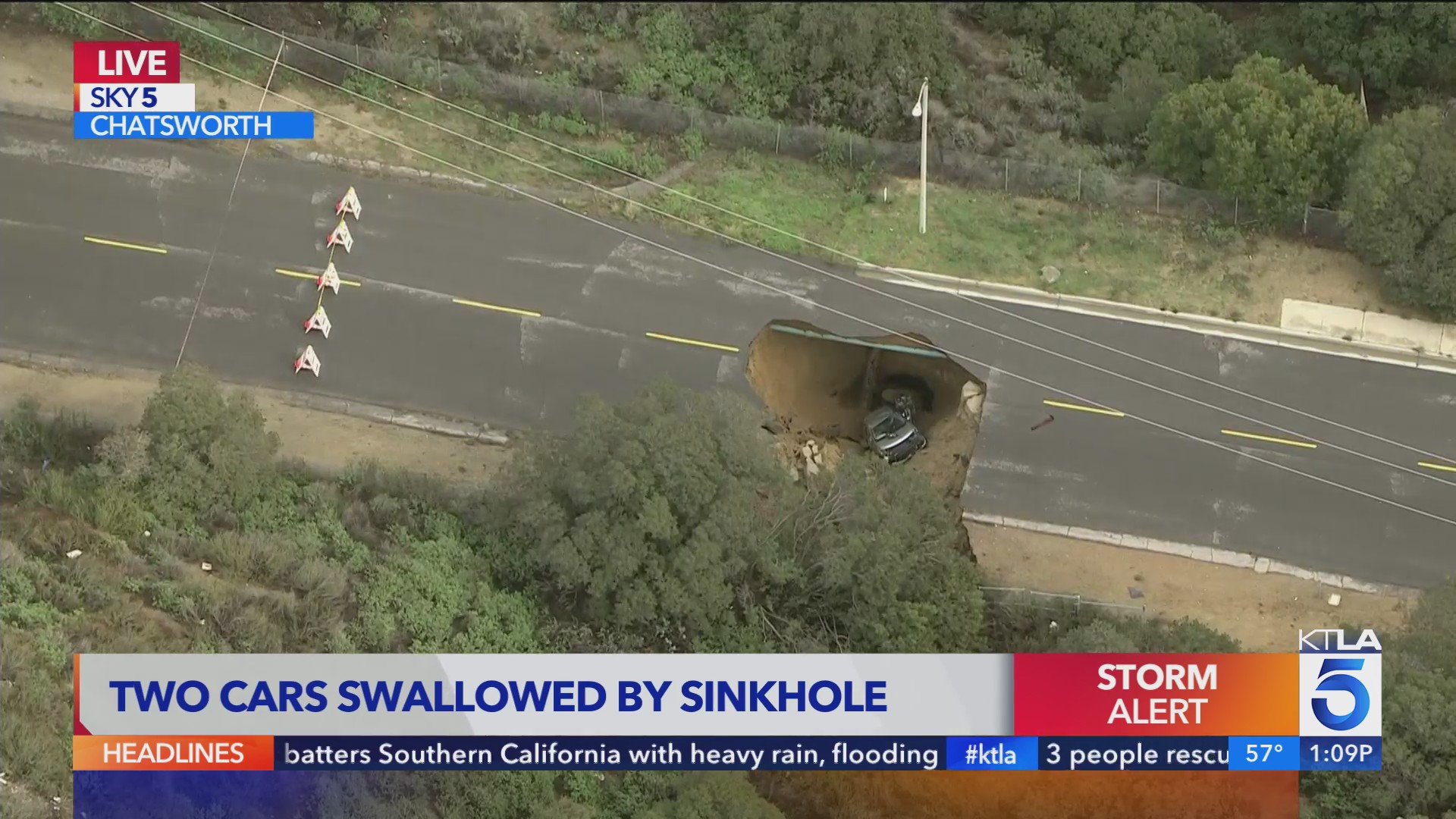Team coverage: A powerful storm slams into Southern California, leaving ...