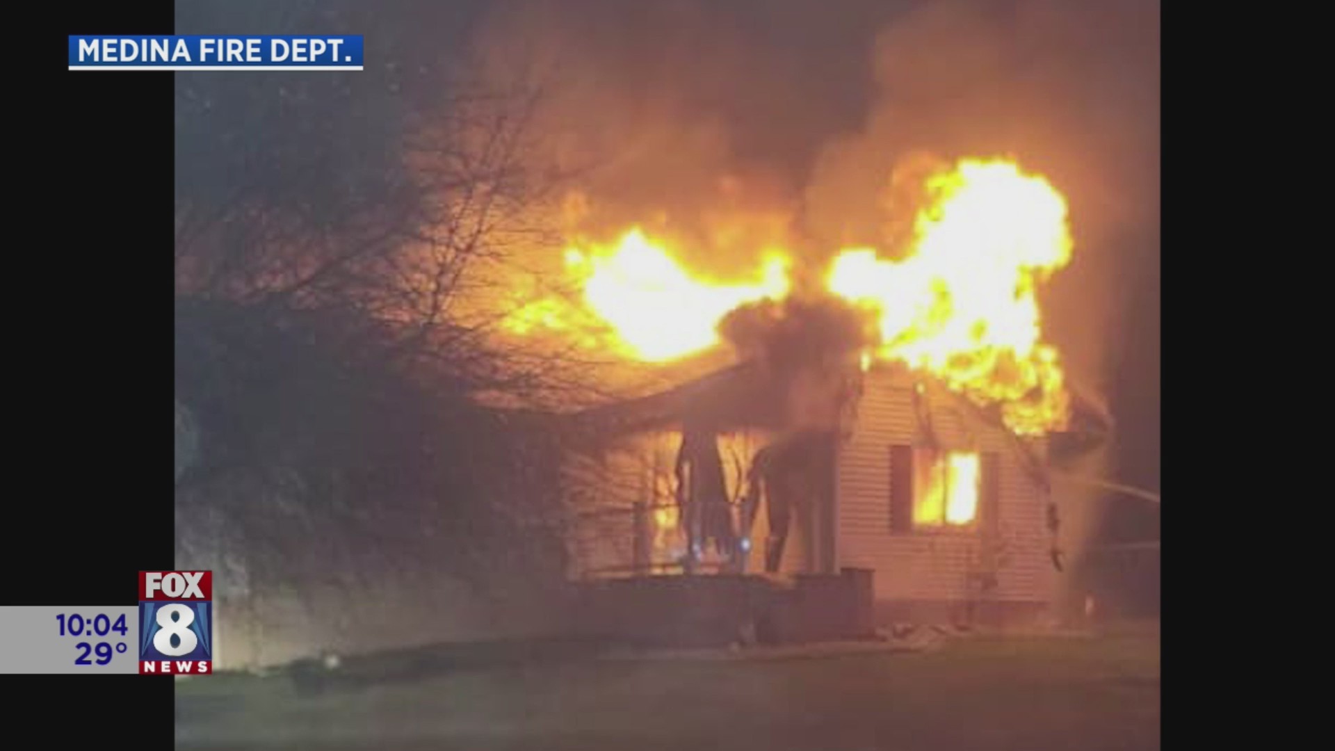 Dog rescued from raging house fire in Medina – Fox 8 Cleveland WJW