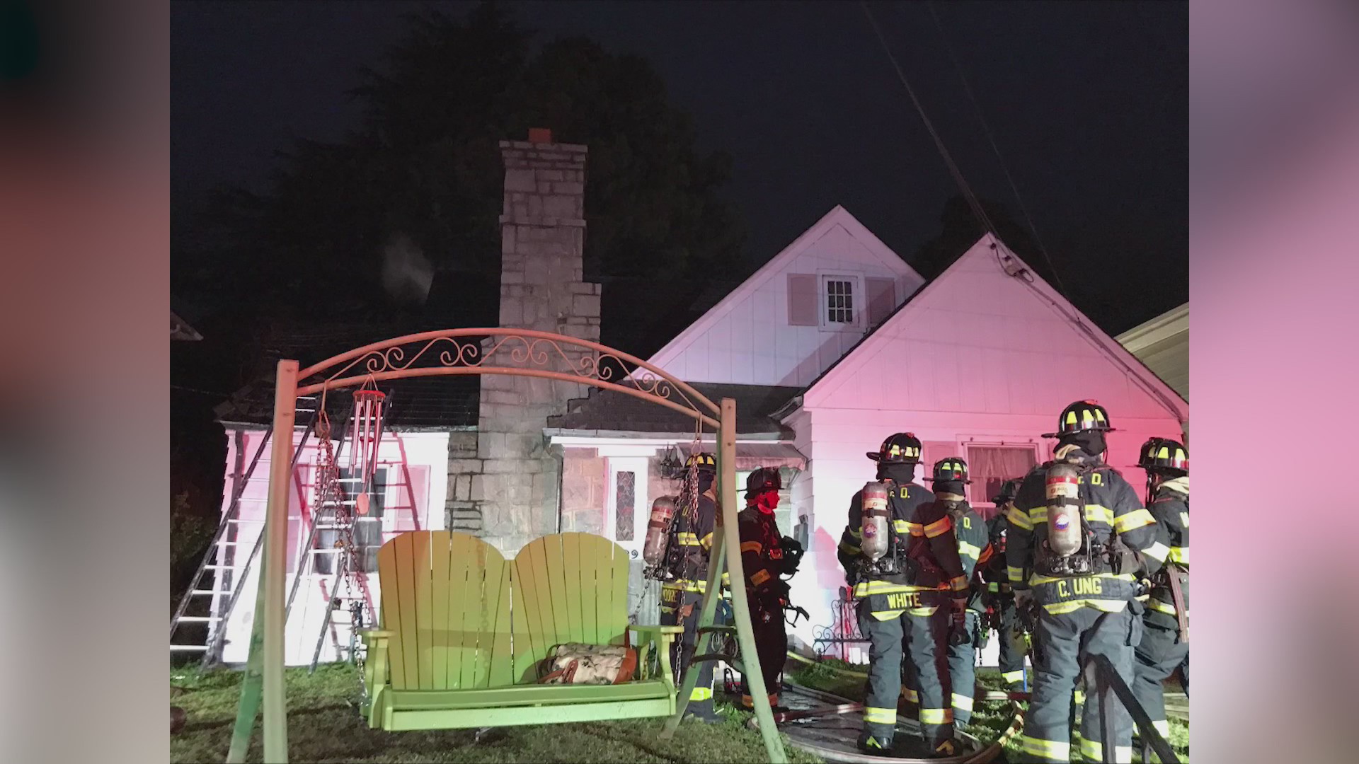 1 displaced after house fire in Newport news