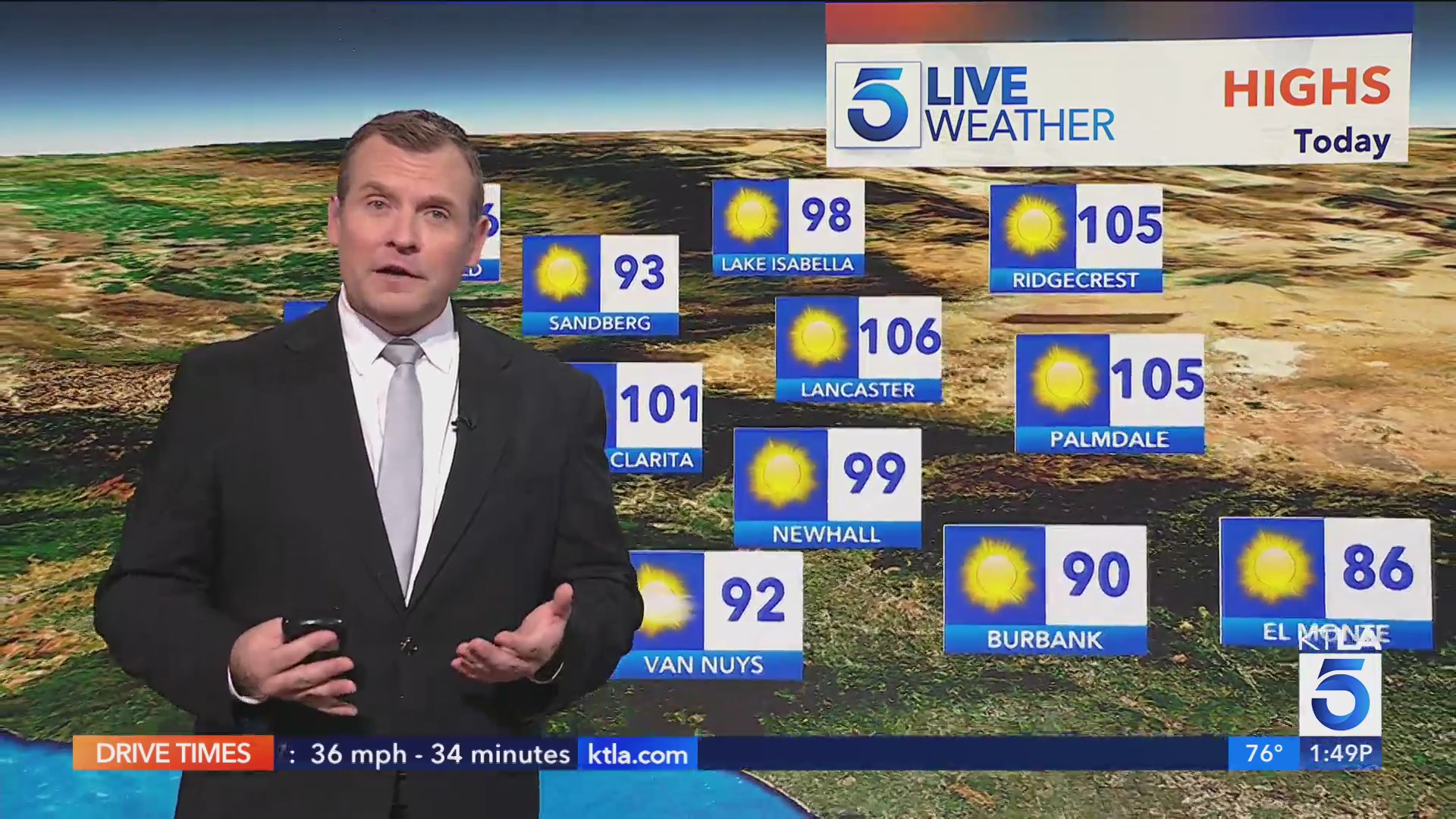 Heat wave arrives in Southern California – KTLA