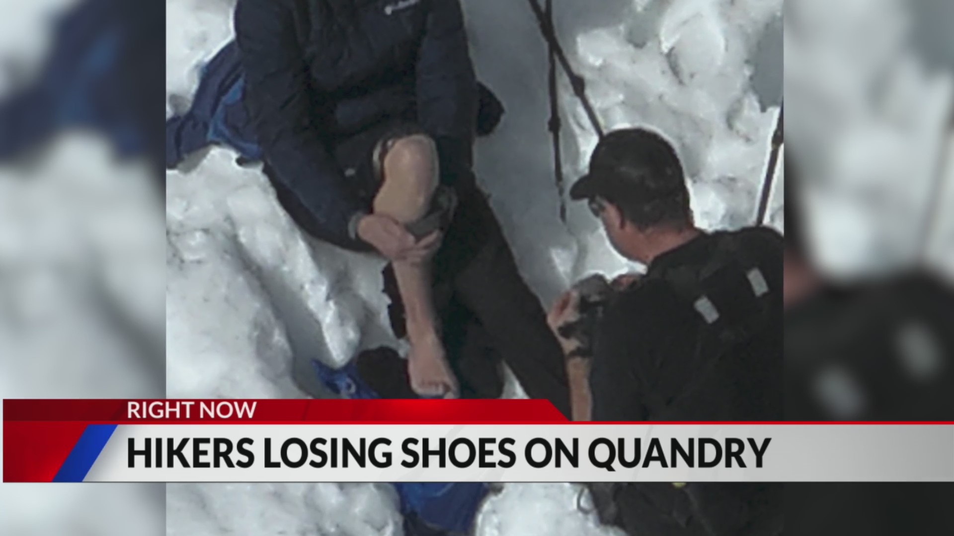 Hikers losing shoes on 14ers due to snowpack – FOX31 Denver