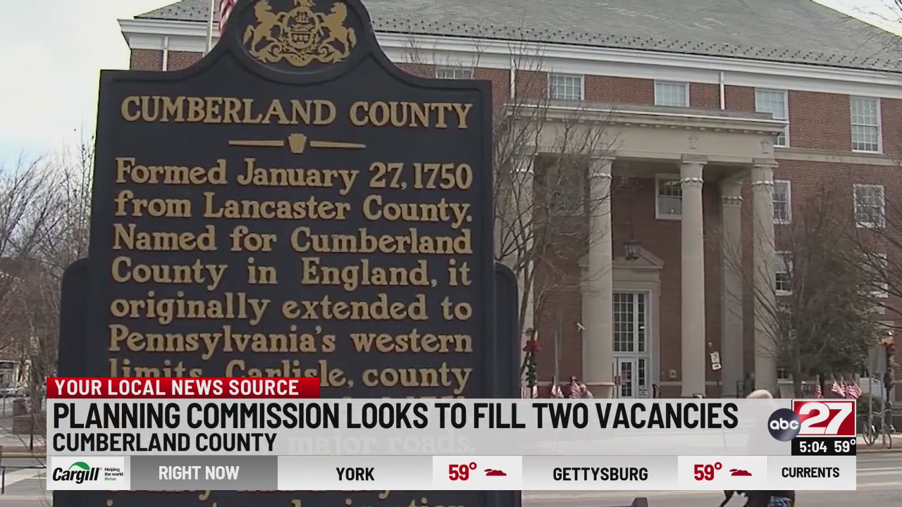 Cumberland County Planning Commission looking to fill vacancies –  PAhomepage.com