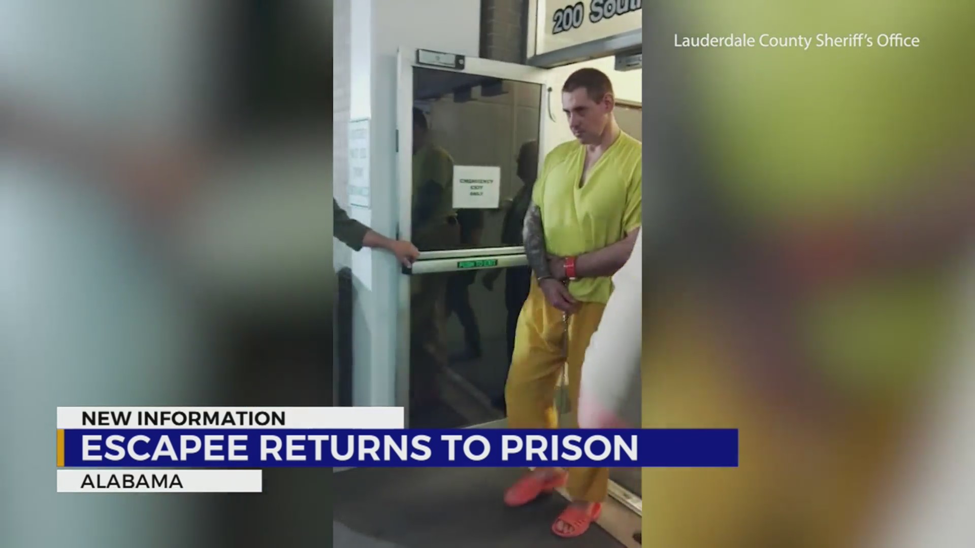 Alabama escapee Casey White returns to prison WKRN News 2