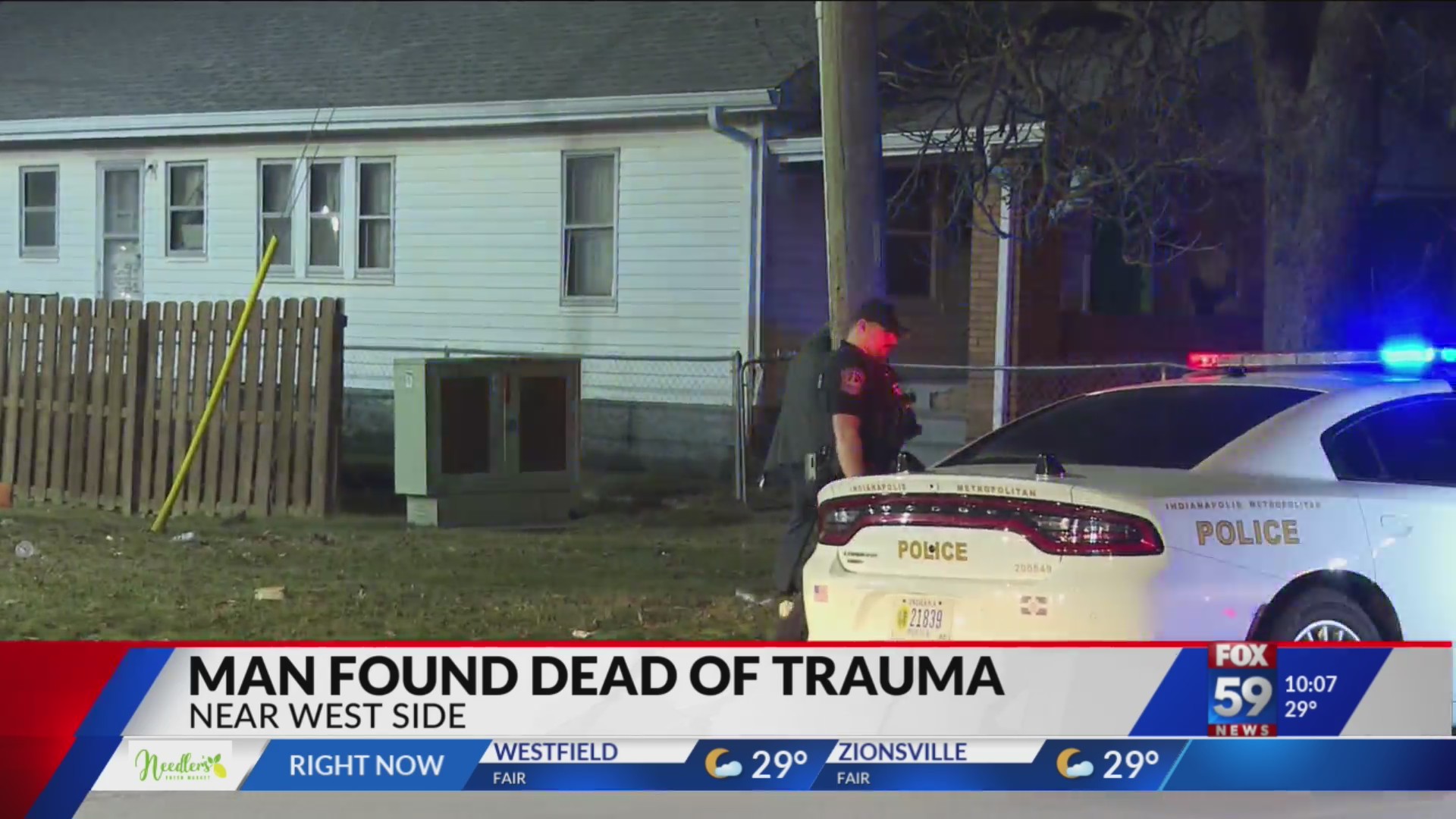 Police find man dead on Indy’s near west side – Fox 59