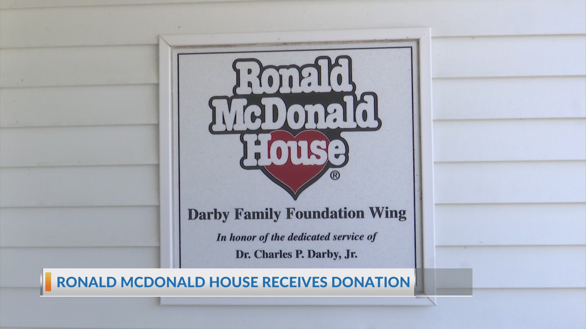 Ronald McDonald house receives donation WCBD News 2