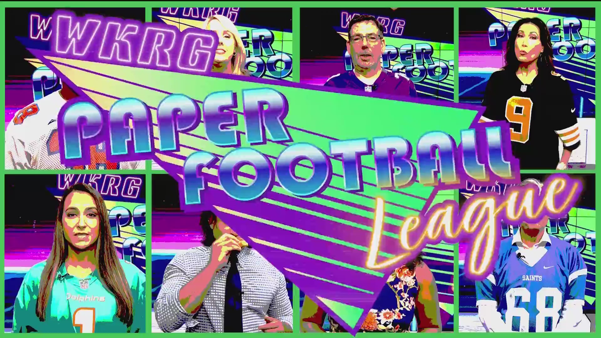 WKRG News 5 Paper Football League First Round WKRG News 5