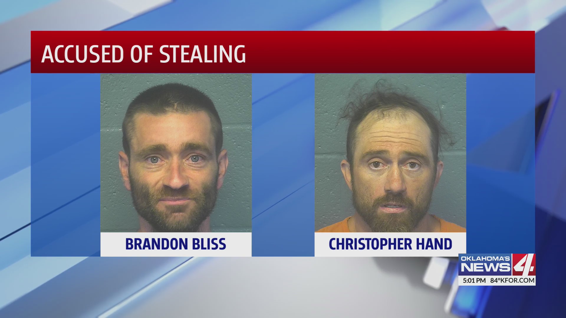 Two men accused of stealing property from deceased homeowner – KFOR.com ...