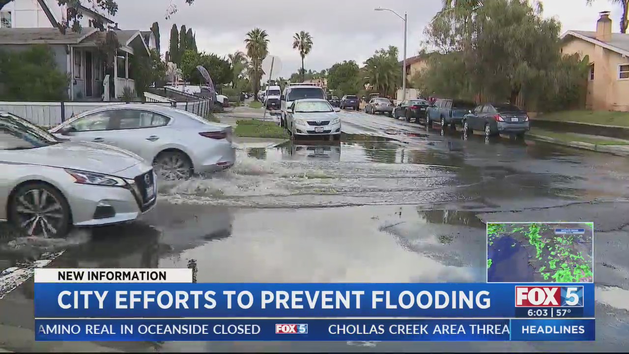 City Efforts To Prevent Flooding – FOX 5 San Diego & KUSI News