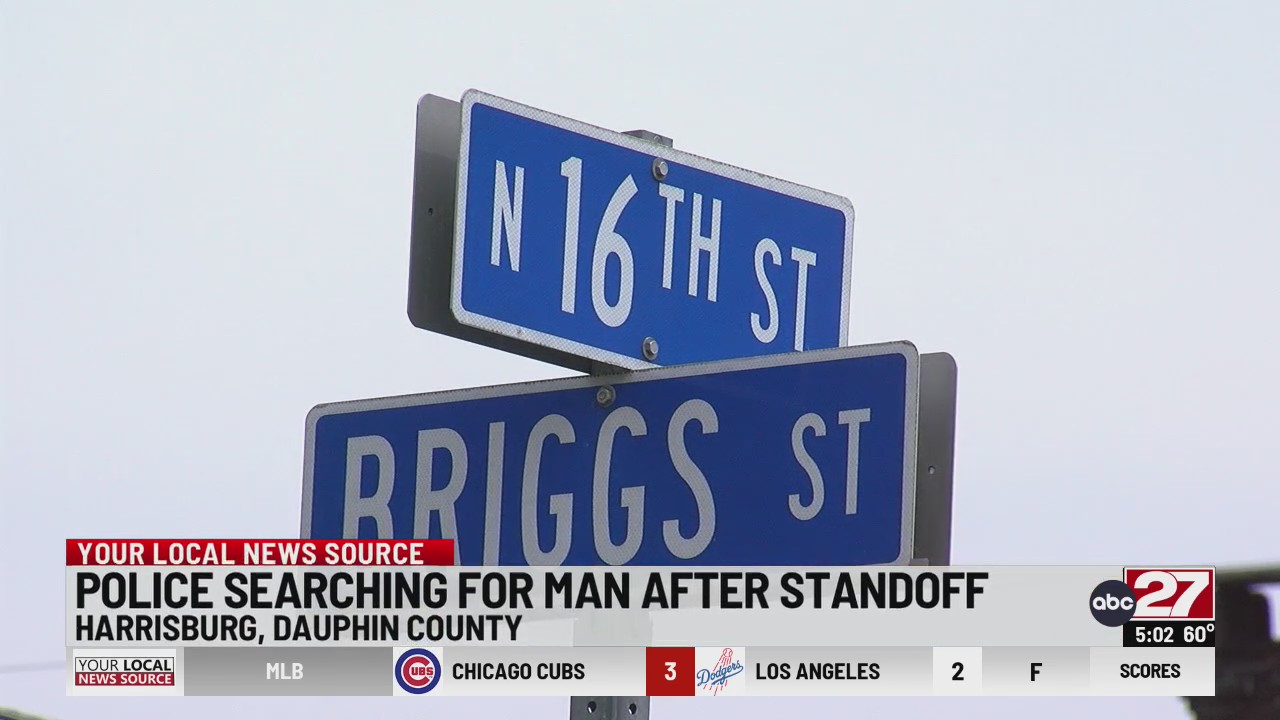 Police in Harrisburg are looking for the man they say caused a nearly