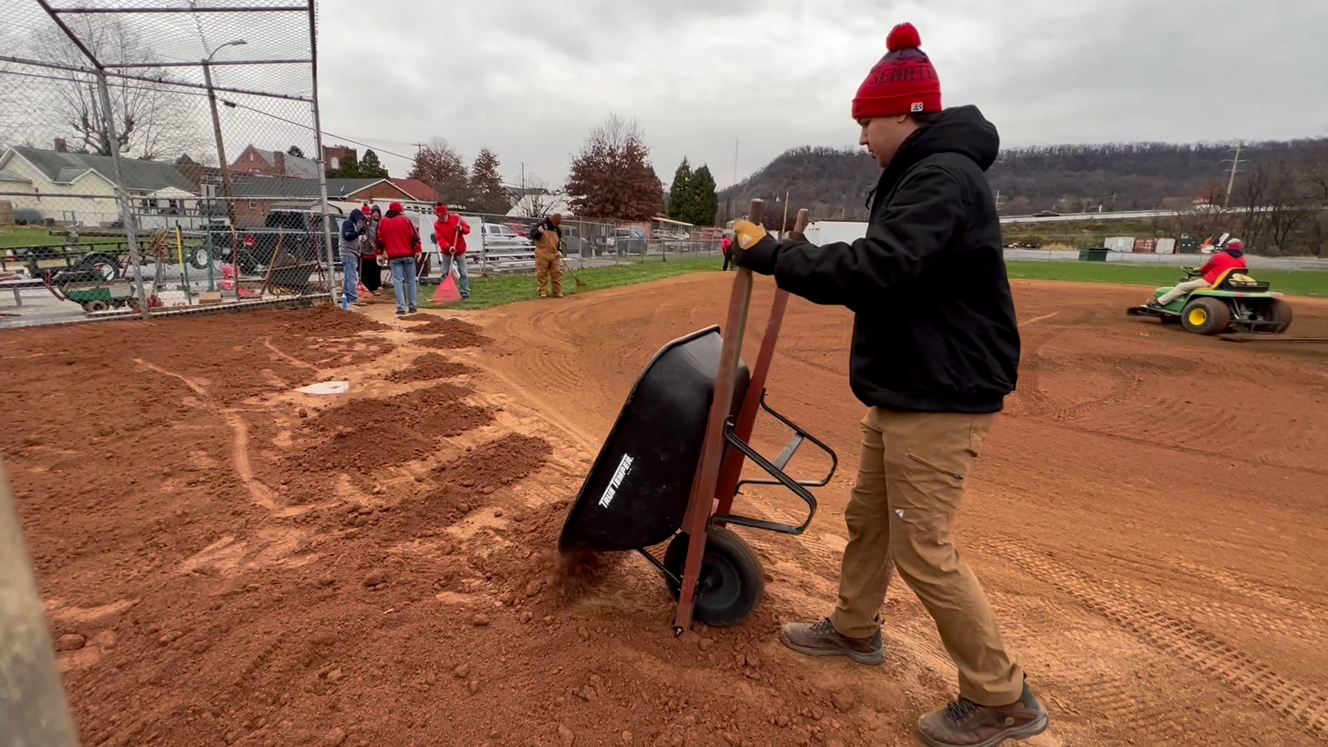 Harrisburg Senators renovate local youth baseball field for Hometown