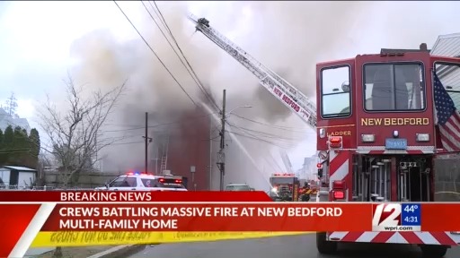 Fire roars through New Bedford apartment building – WPRI.com