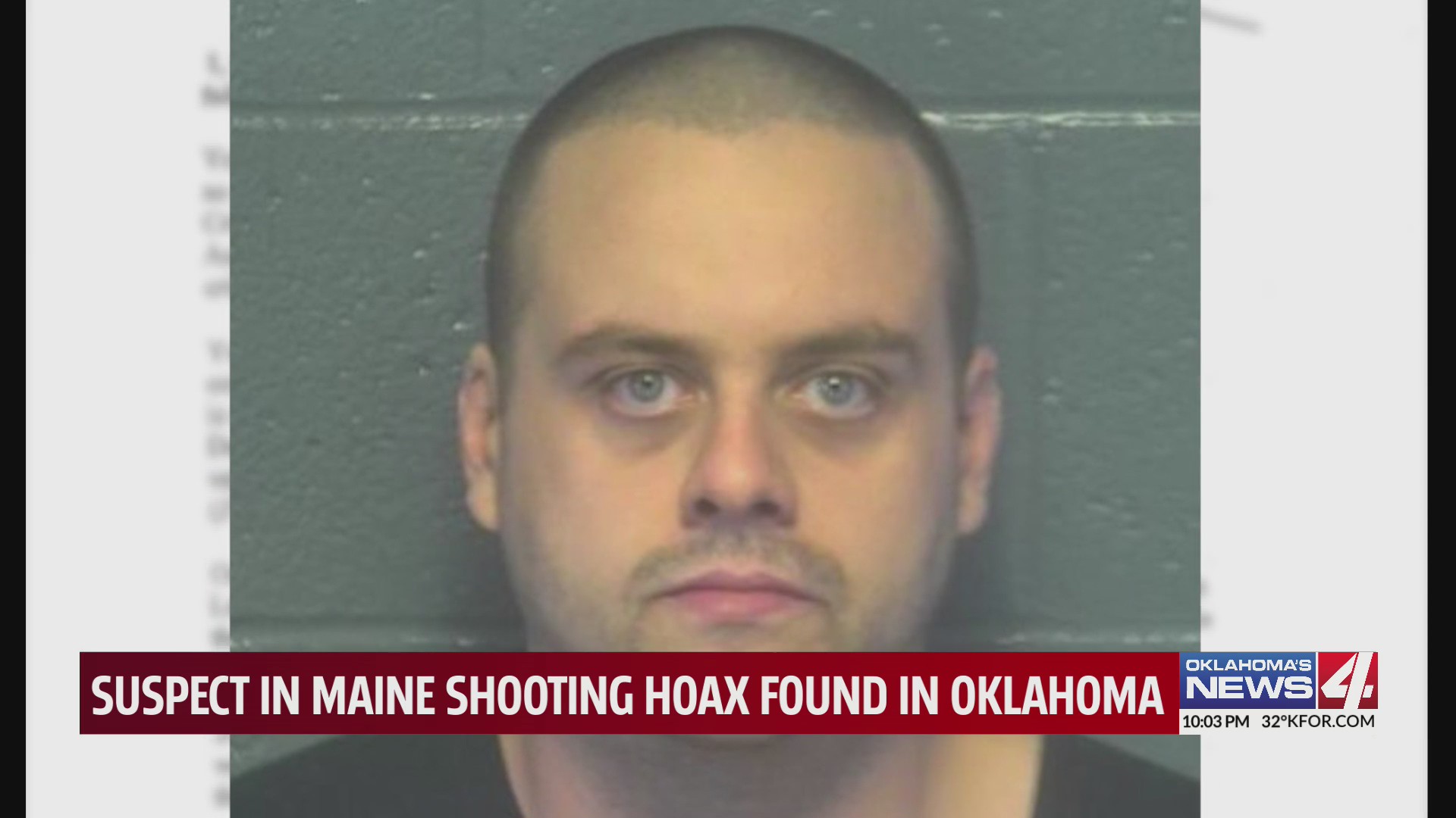Suspect in Maine shooting hoax found in Oklahoma Oklahoma City