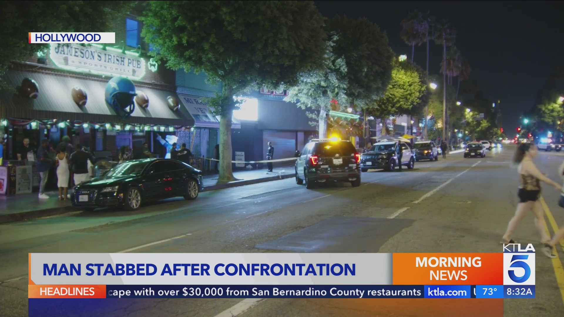 Shooting, stabbing reported on Walk of Fame – KTLA