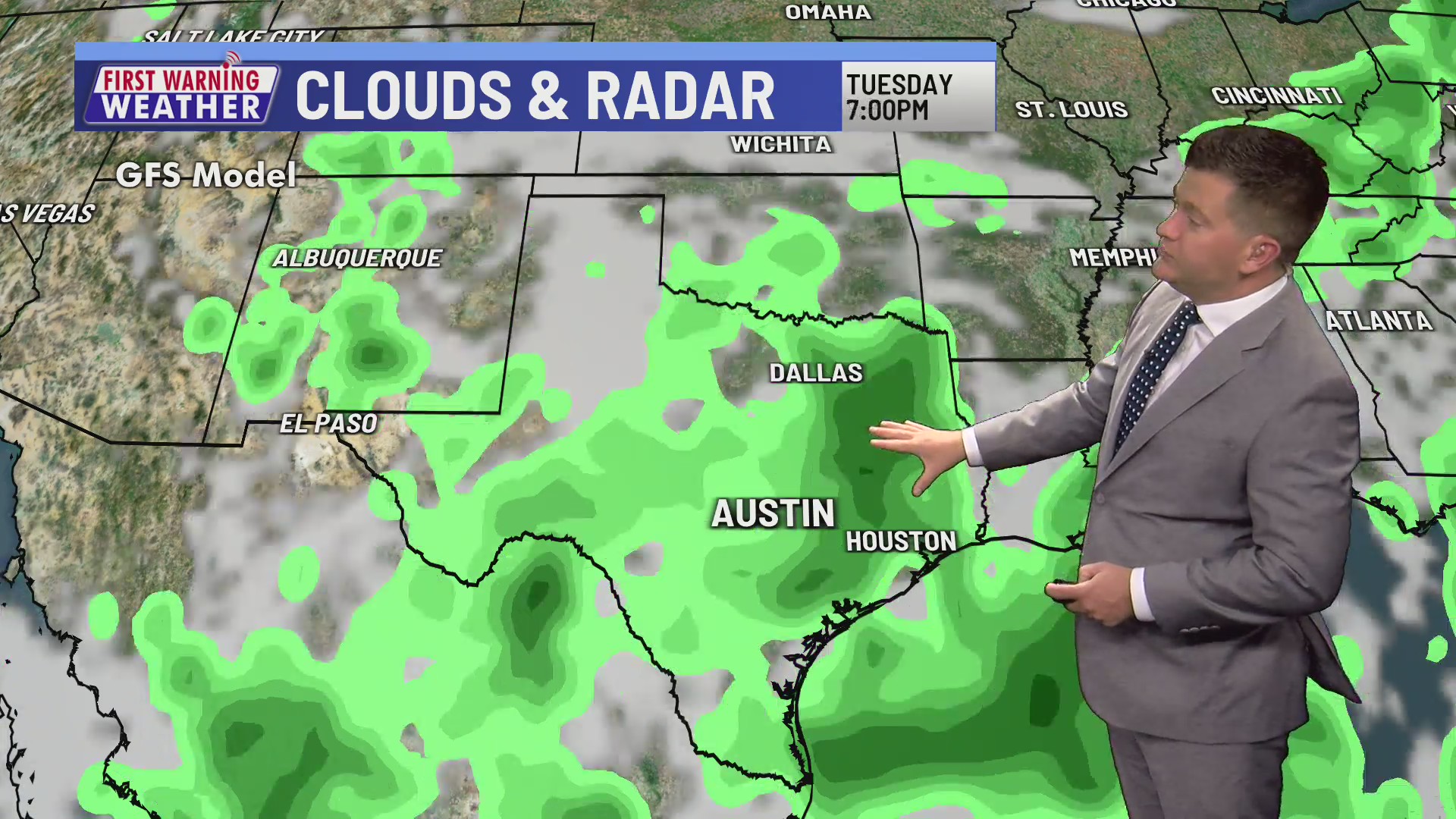 First Warning Weather with Meteorologist Nick Bannin KXAN Austin