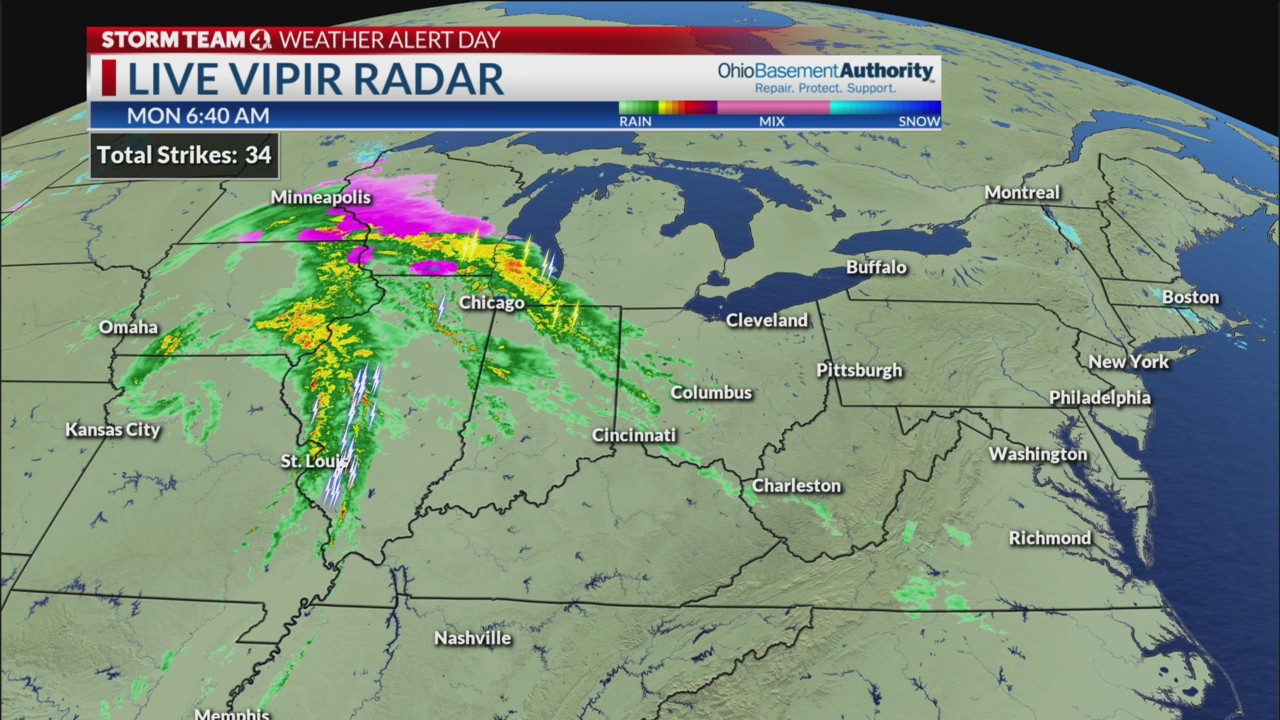 Wet and windy morning ahead of severe storms – NBC4 WCMH-TV