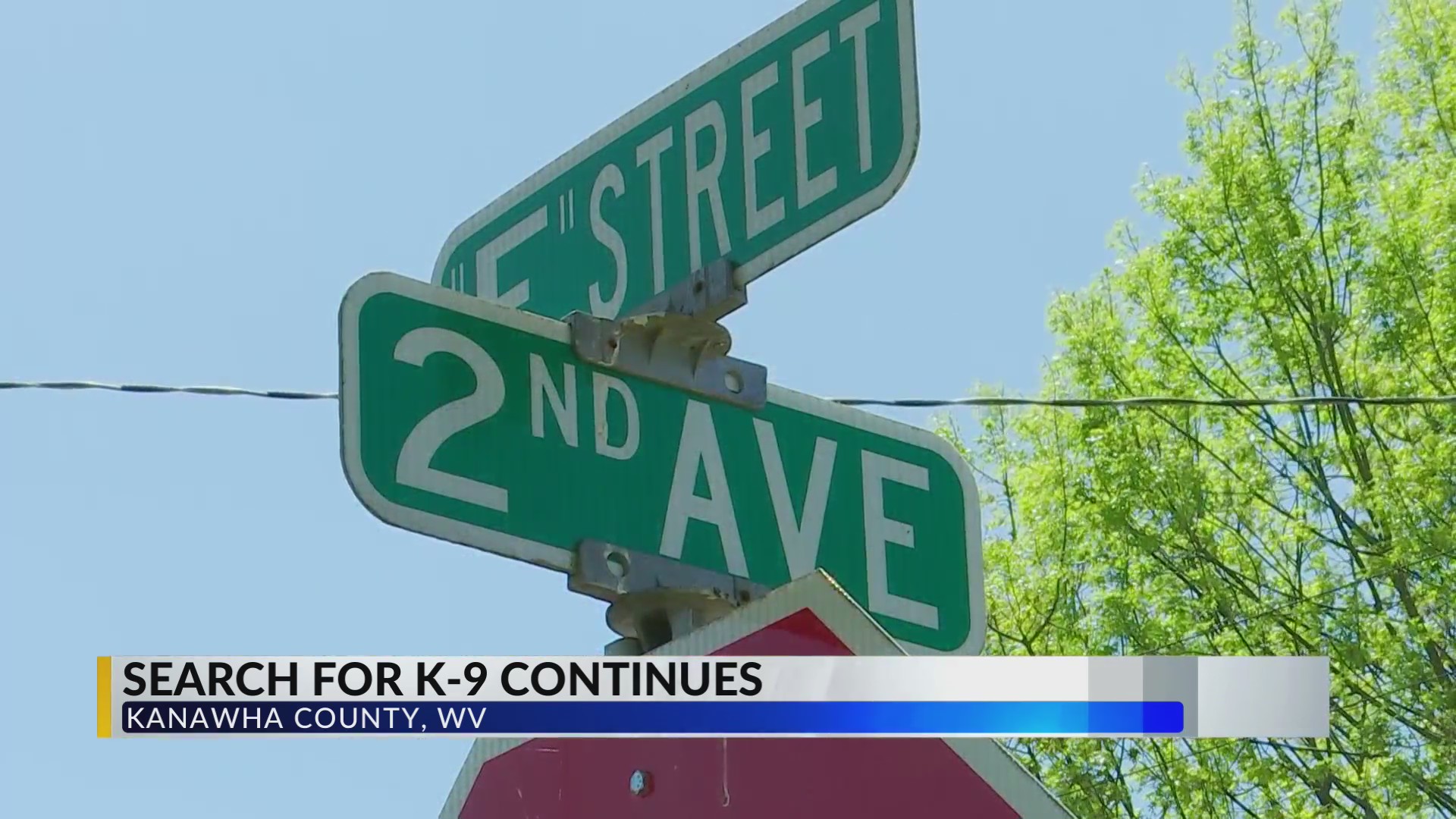 Search continues for Chapmanville Police Department K9, who went