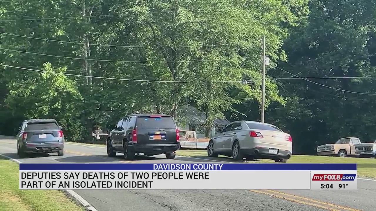 Deputies say deaths of two people in Davidson County were part of an ...