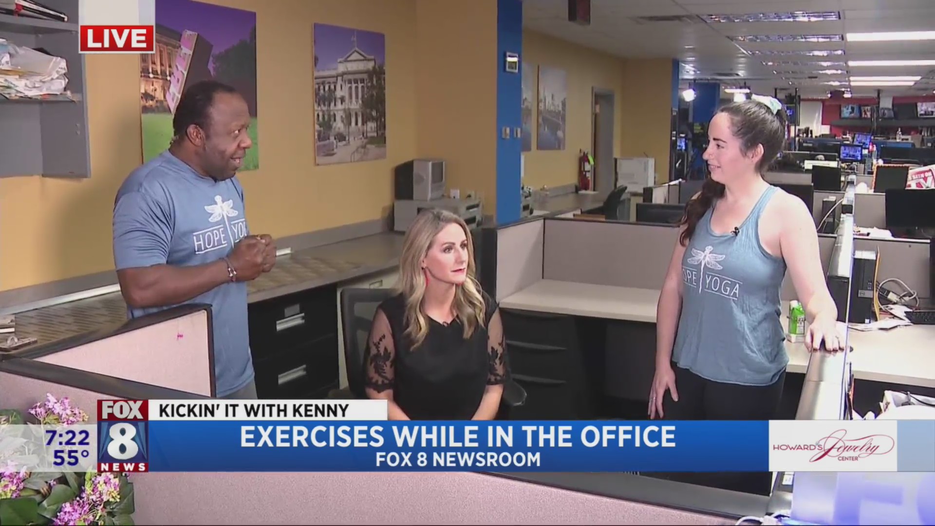 Simple exercises you can do at your desk Fox 8’s Jessica Dill gets a