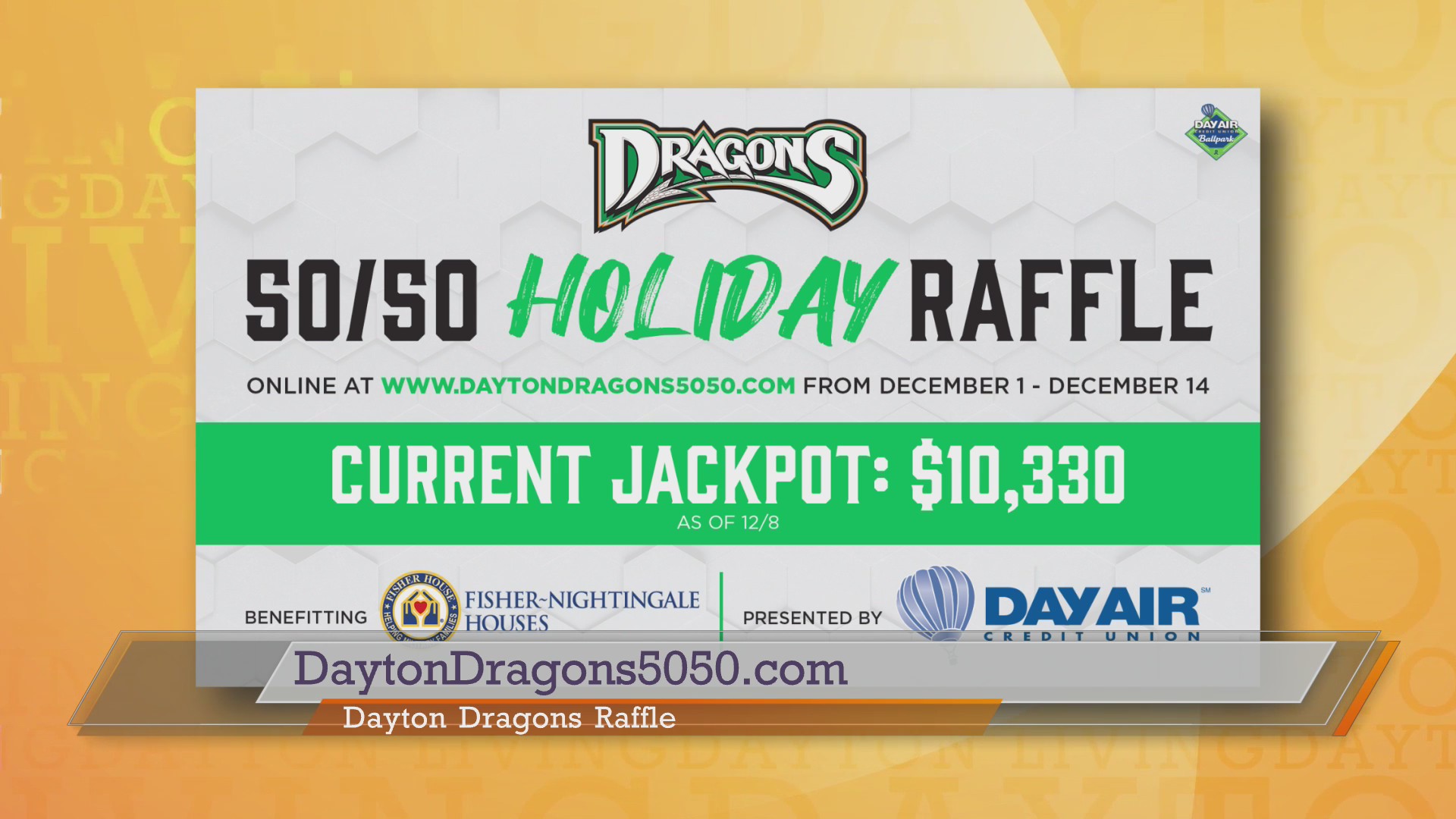 Dayton Dragons 50/50 Raffle is now open! – WDTN.com