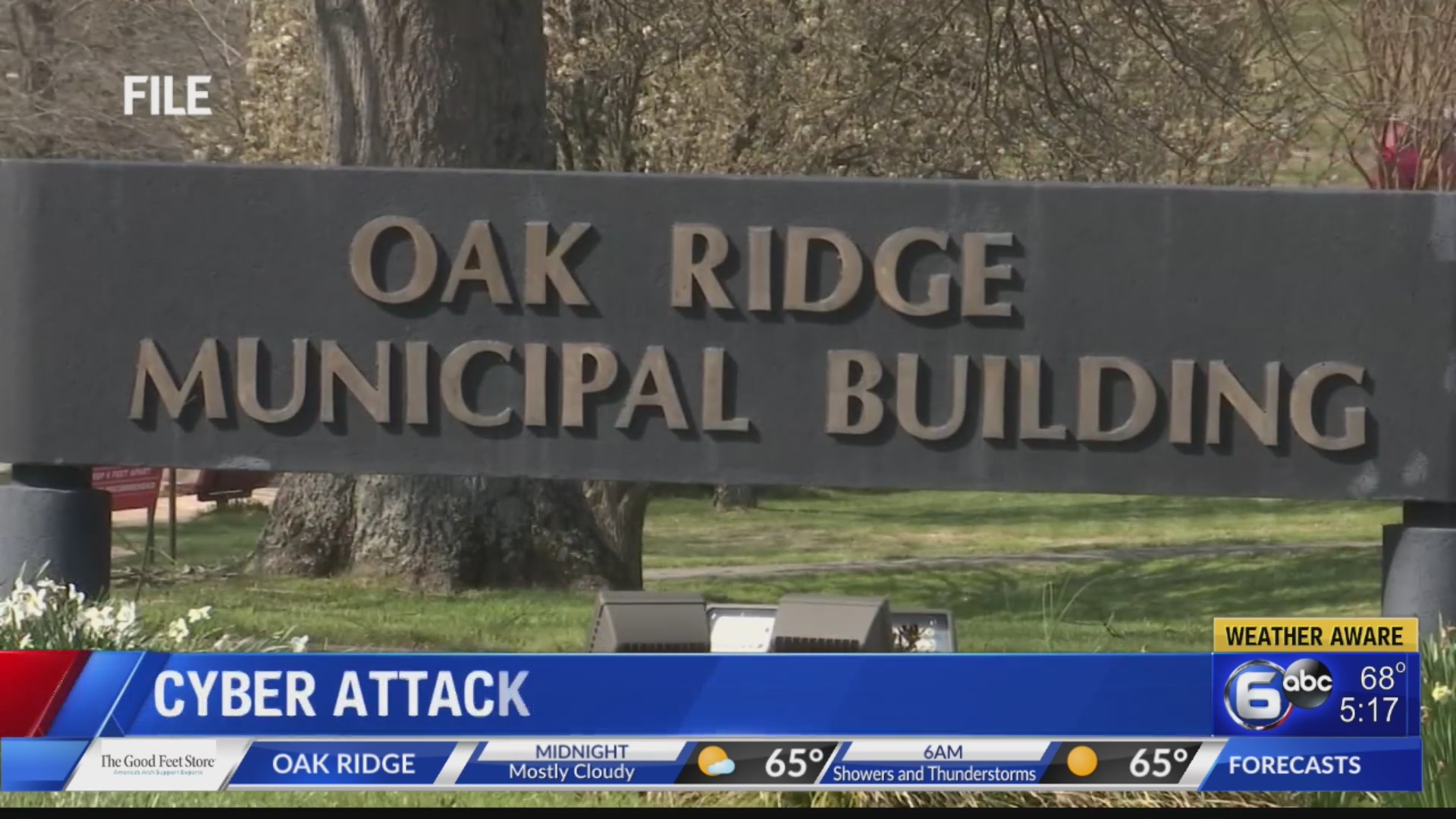 Oak Ridge says no customer info obtained in cyberattack WATE 6 On