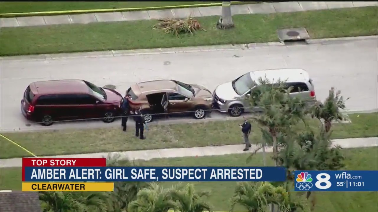 Pinellas Amber Alert Missing 8yearold Clearwater girl found safe