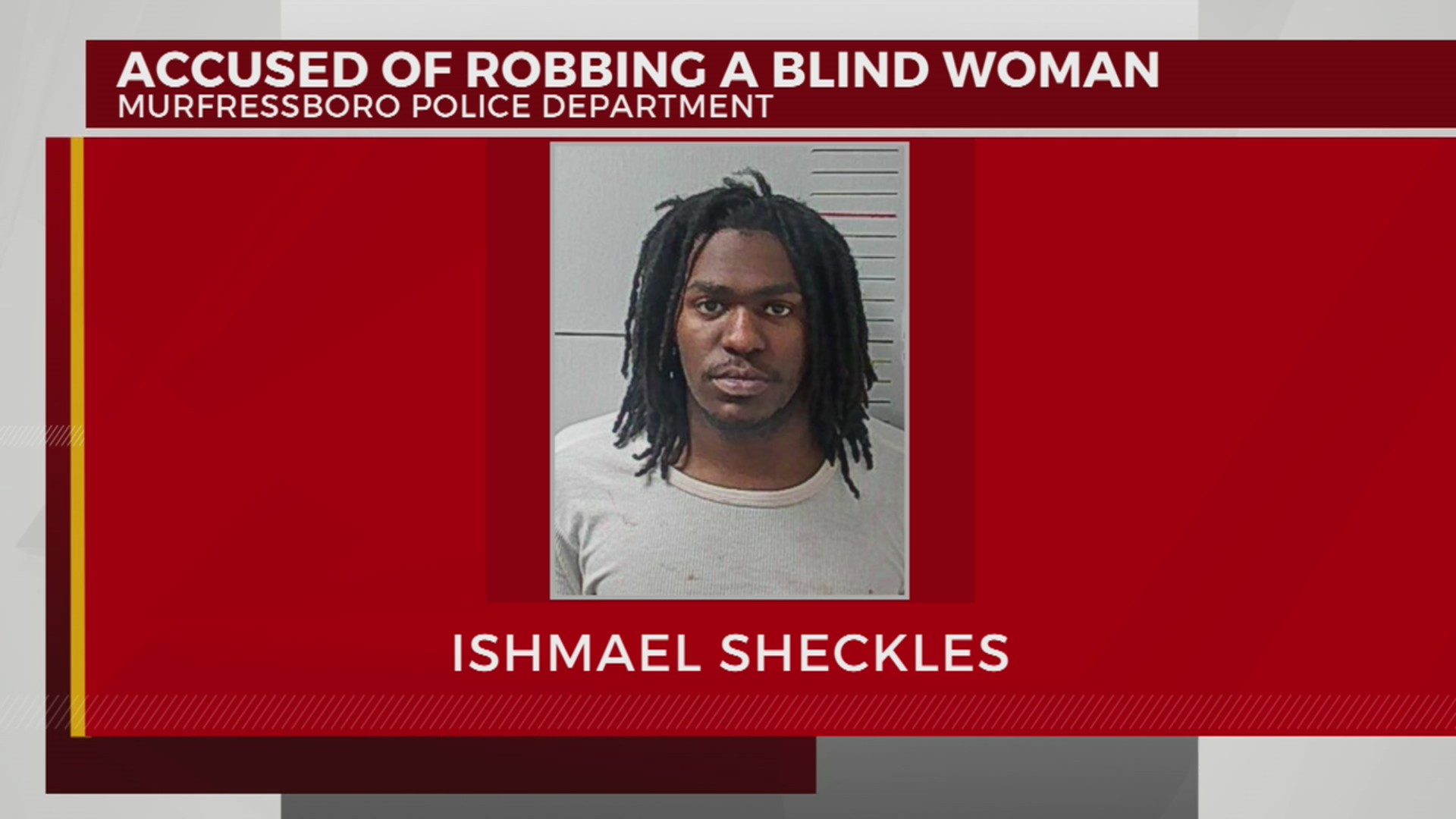 Man arrested for allegedly robbing blind woman – WKRN News 2