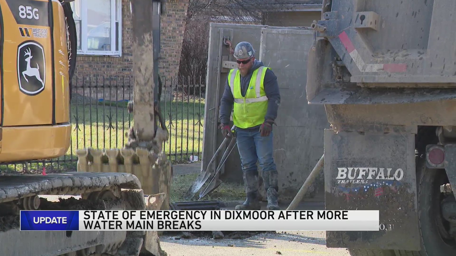 State of Emergency in Dixmoor after more water main breaks – WGN-TV