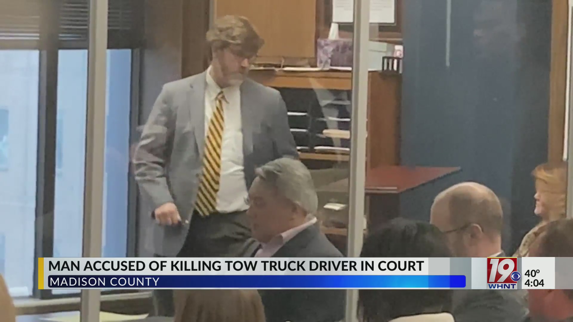 Madison County Man Aaccused of Killing Tow Truck Driver in Court