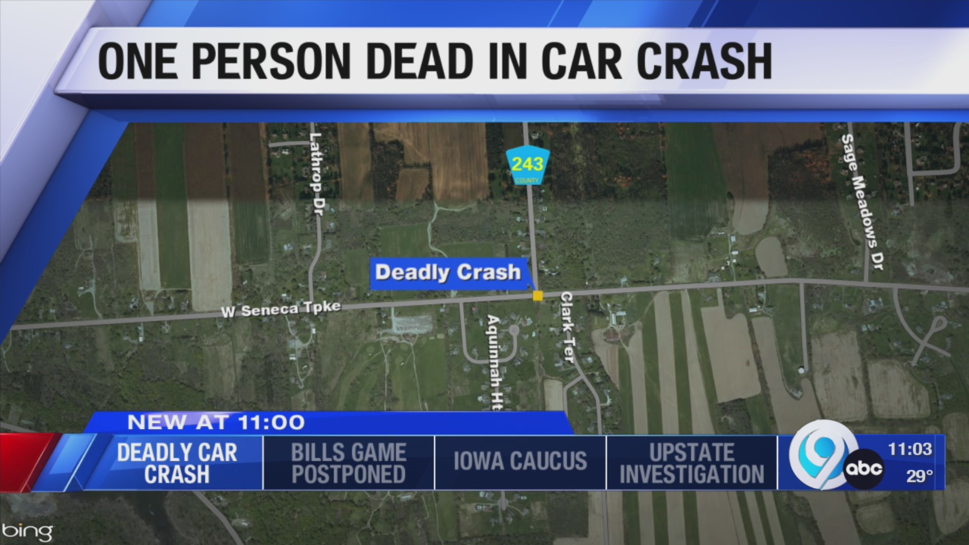 One dead in Marcellus car crash WSYR