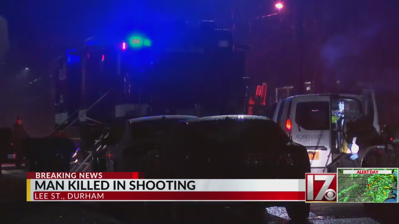 Man shot dead in Durham on Lee Street, police say – CBS17.com
