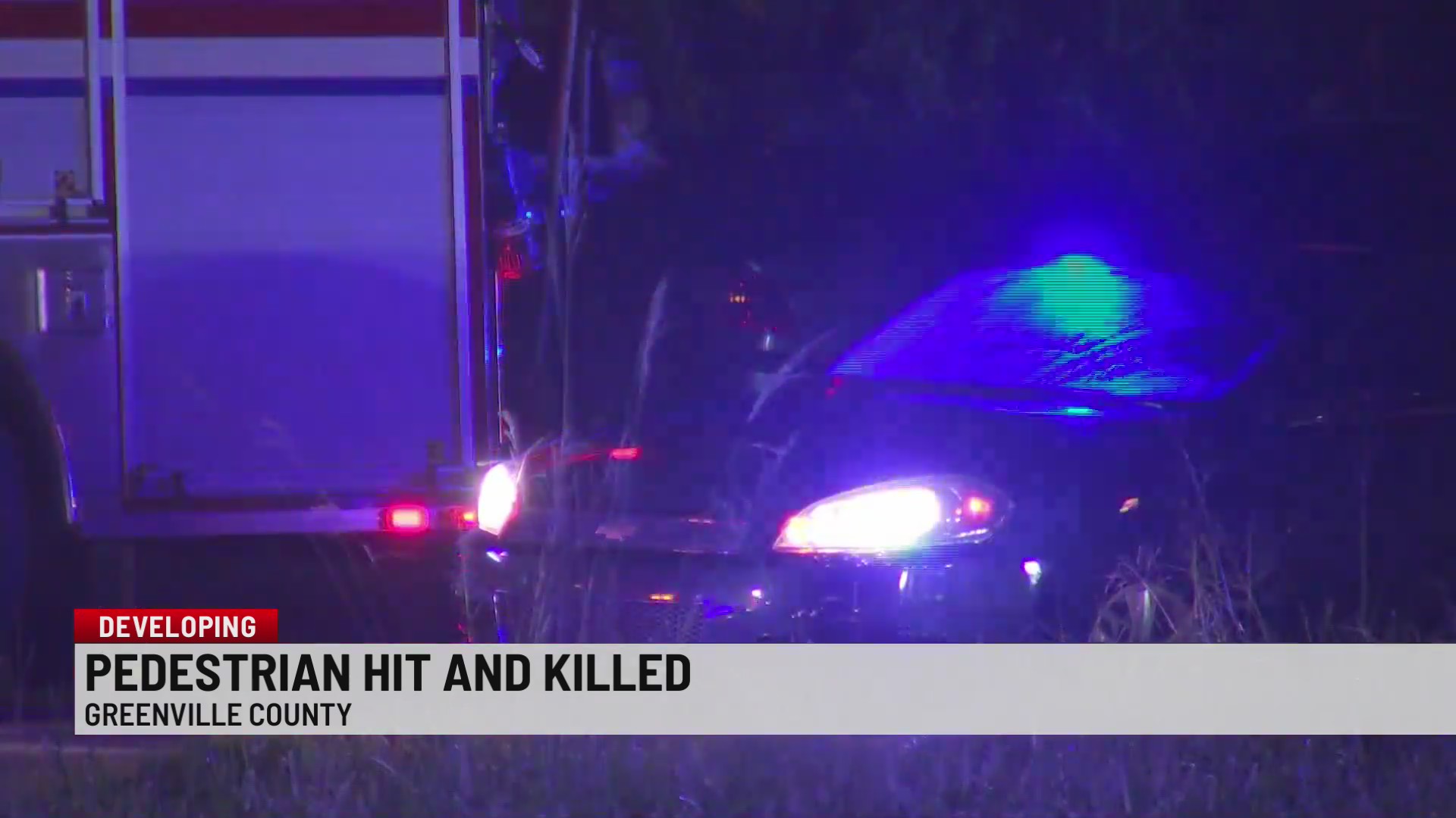 Pedestrian killed in crash in Greenville Co. – WSPA 7NEWS