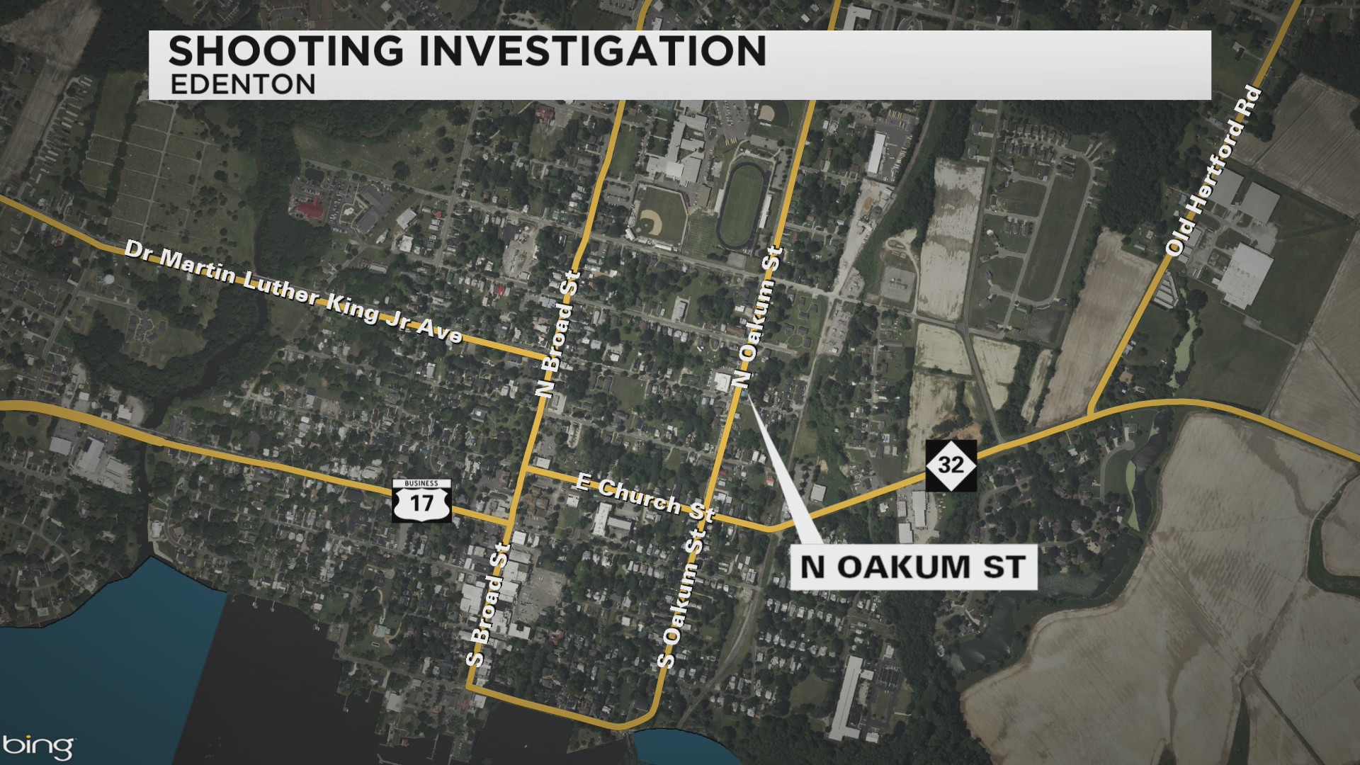 Person shot in backyard in Edenton