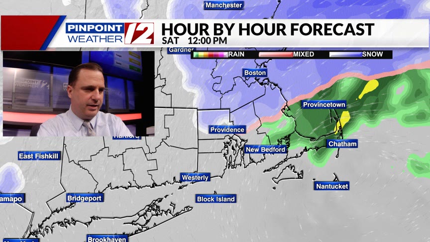 Weather Alert: Rain showers to snow showers today with gusty winds ...