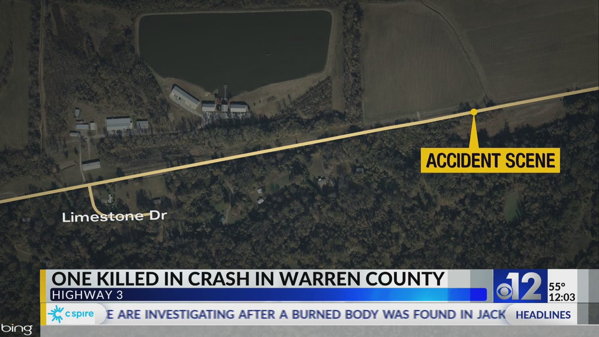 One killed in Warren County crash on Highway 3 WJTV