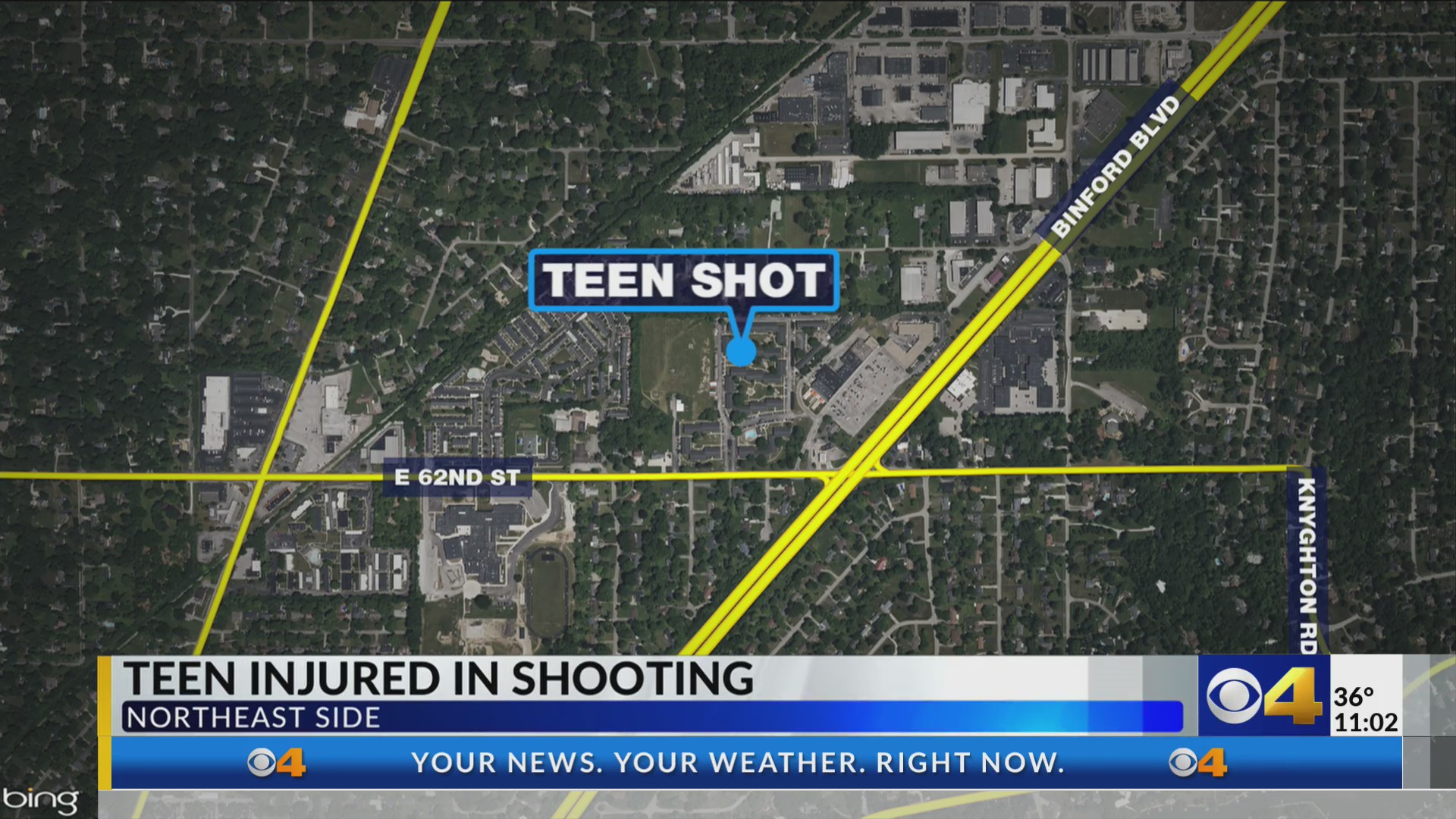 IMPD: Teen injured in shooting on Indy’s northeast side – WTTV CBS4Indy