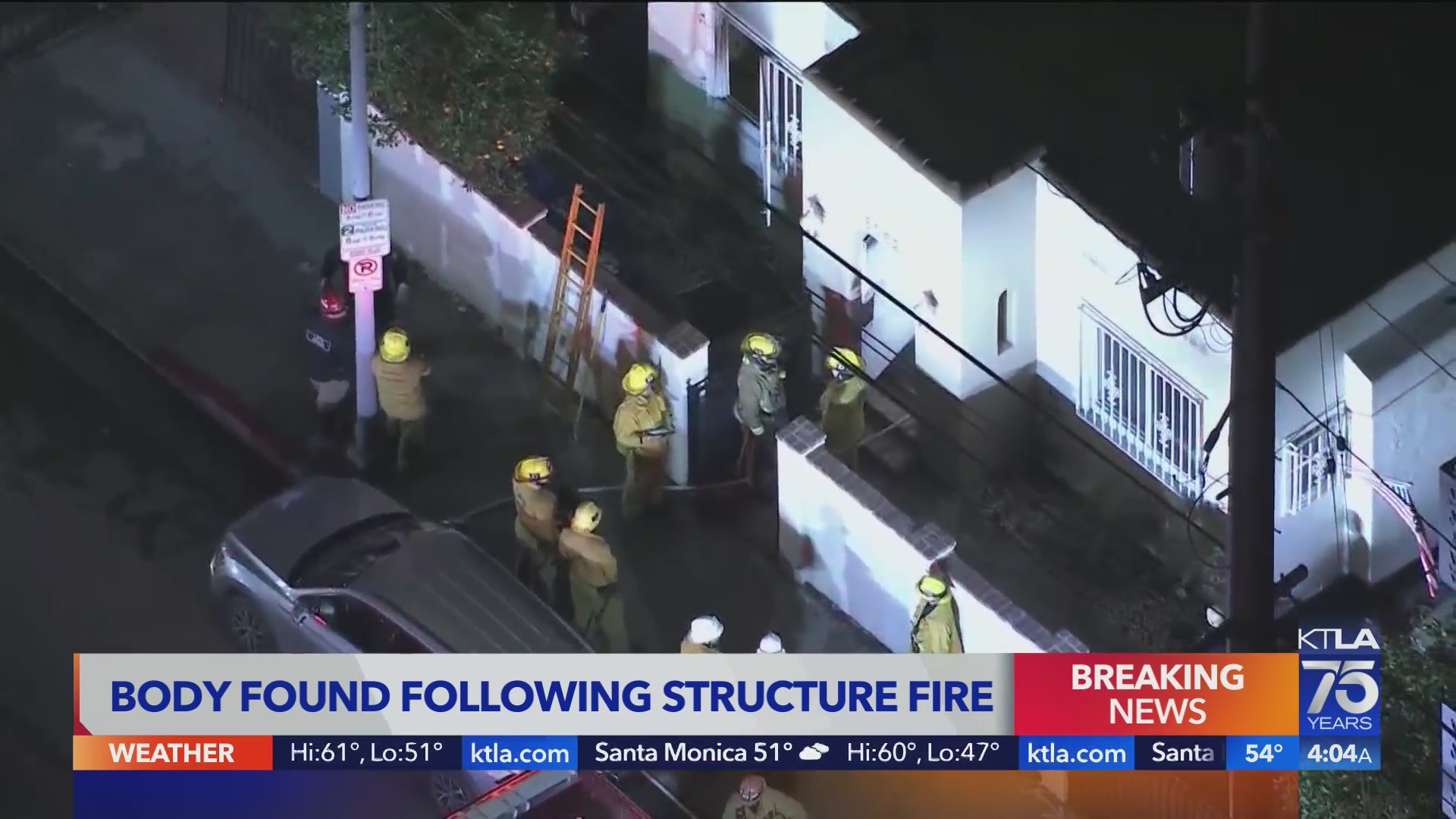 Suspicious fire leaves 1 dead in Hollywood home – KTLA