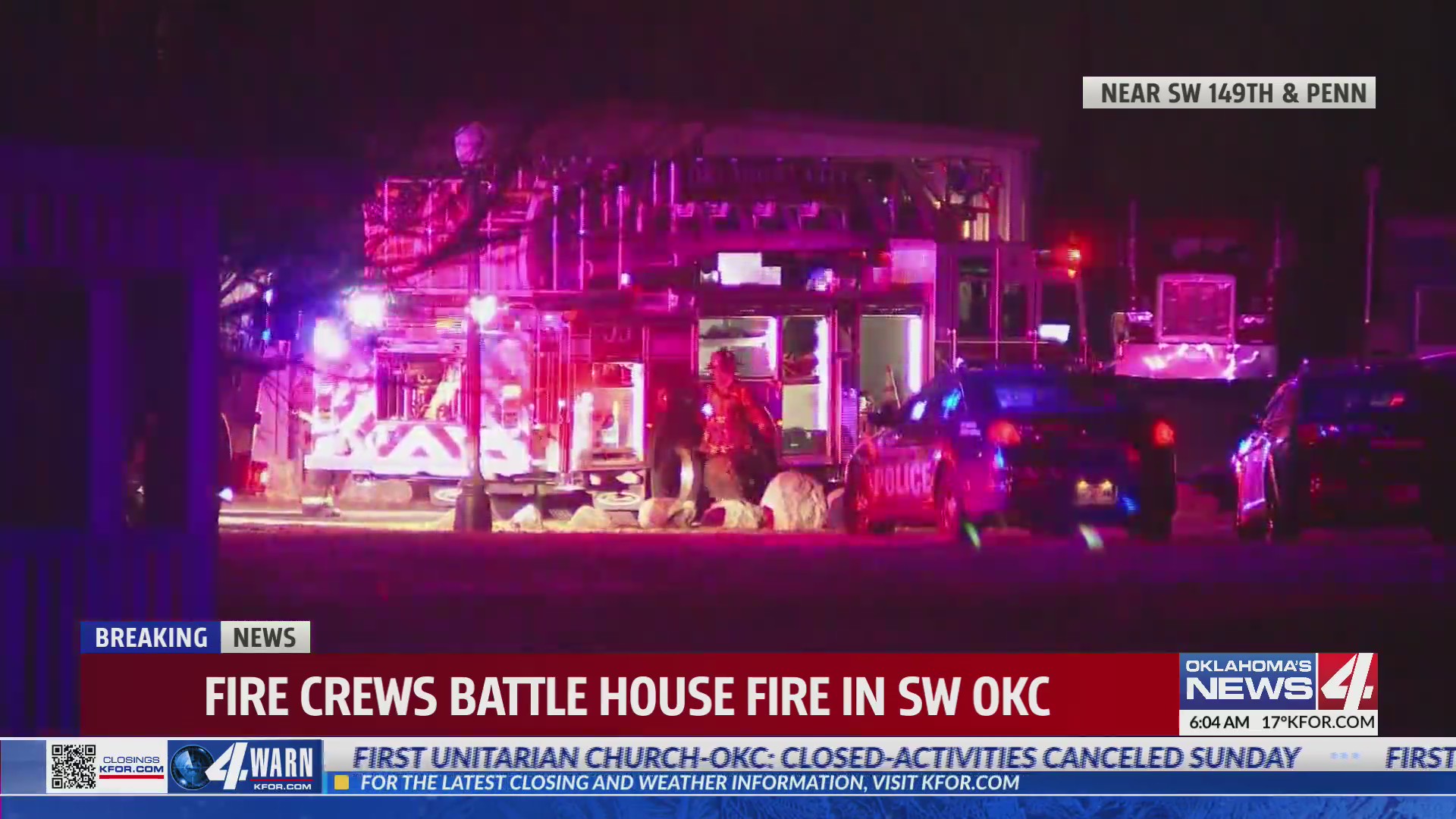 Fire crews respond to house fire in SW Oklahoma City – KFOR.com ...