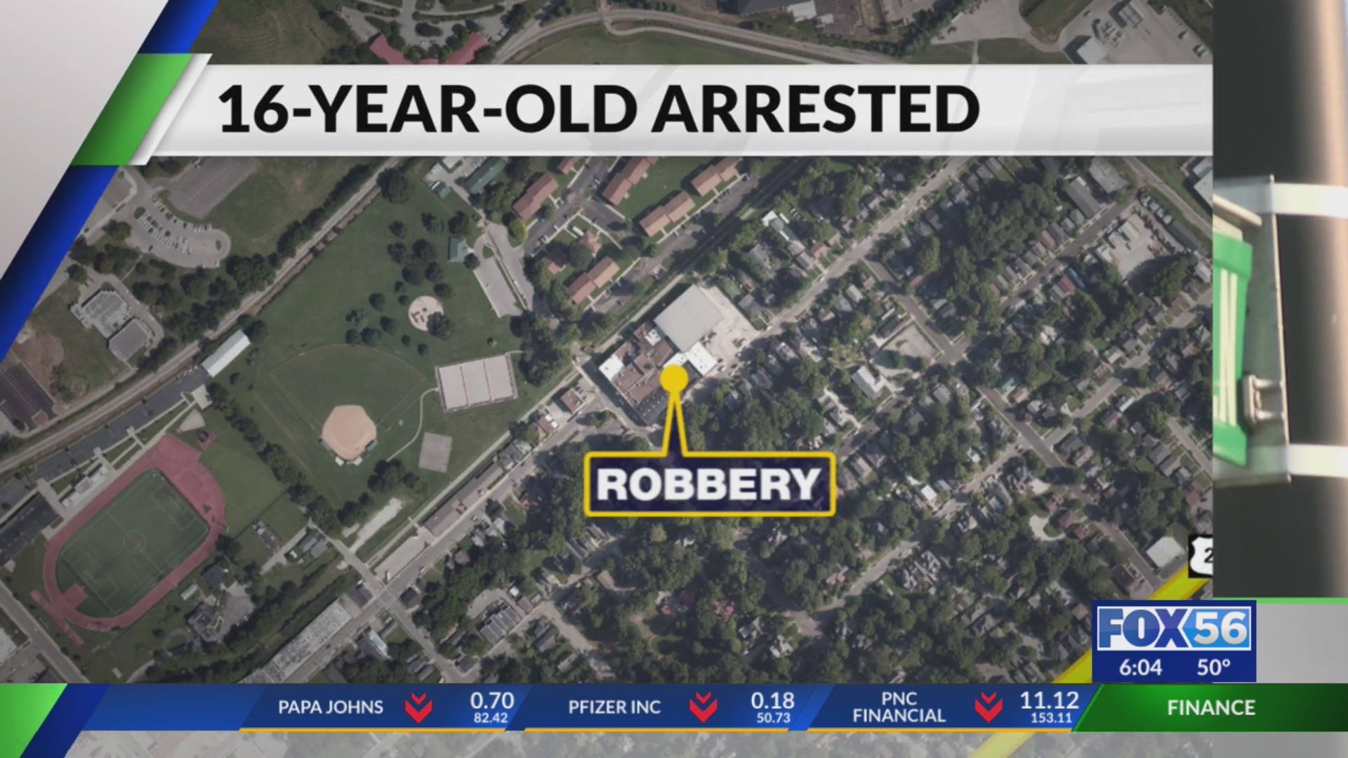 16-year-old arrested after Lexington restaurant robbery – FOX 56 News
