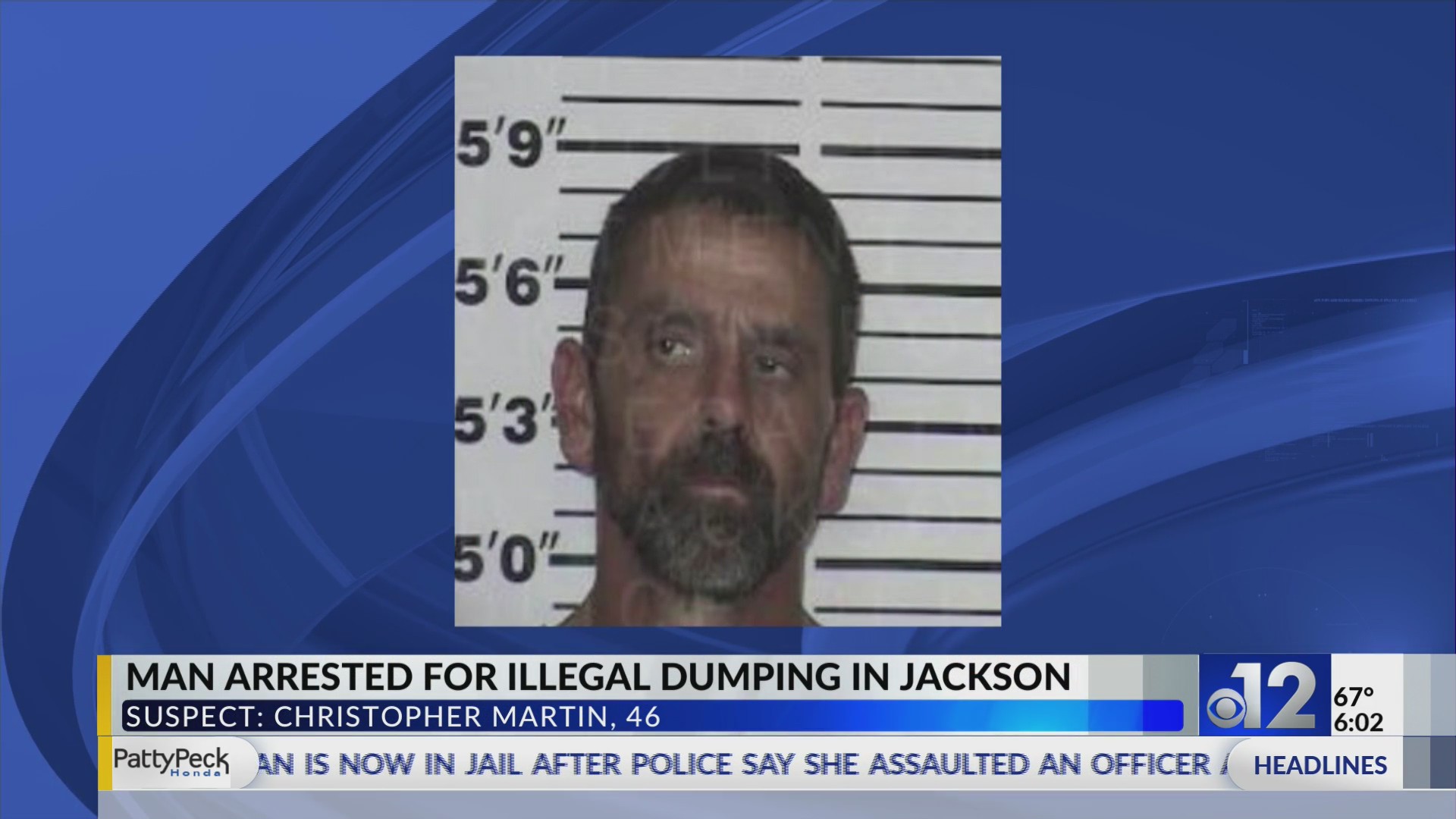 Jackson police arrest man for illegal dumping in city – WJTV