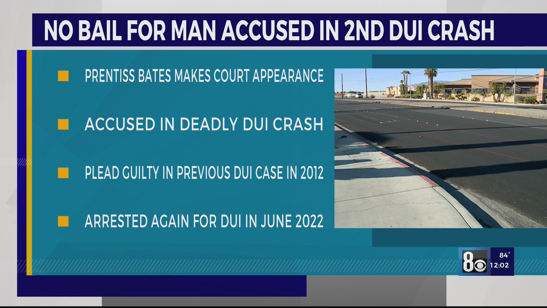 No bail for Las Vegas man accused of 2nd deadly DUI crash – KLAS