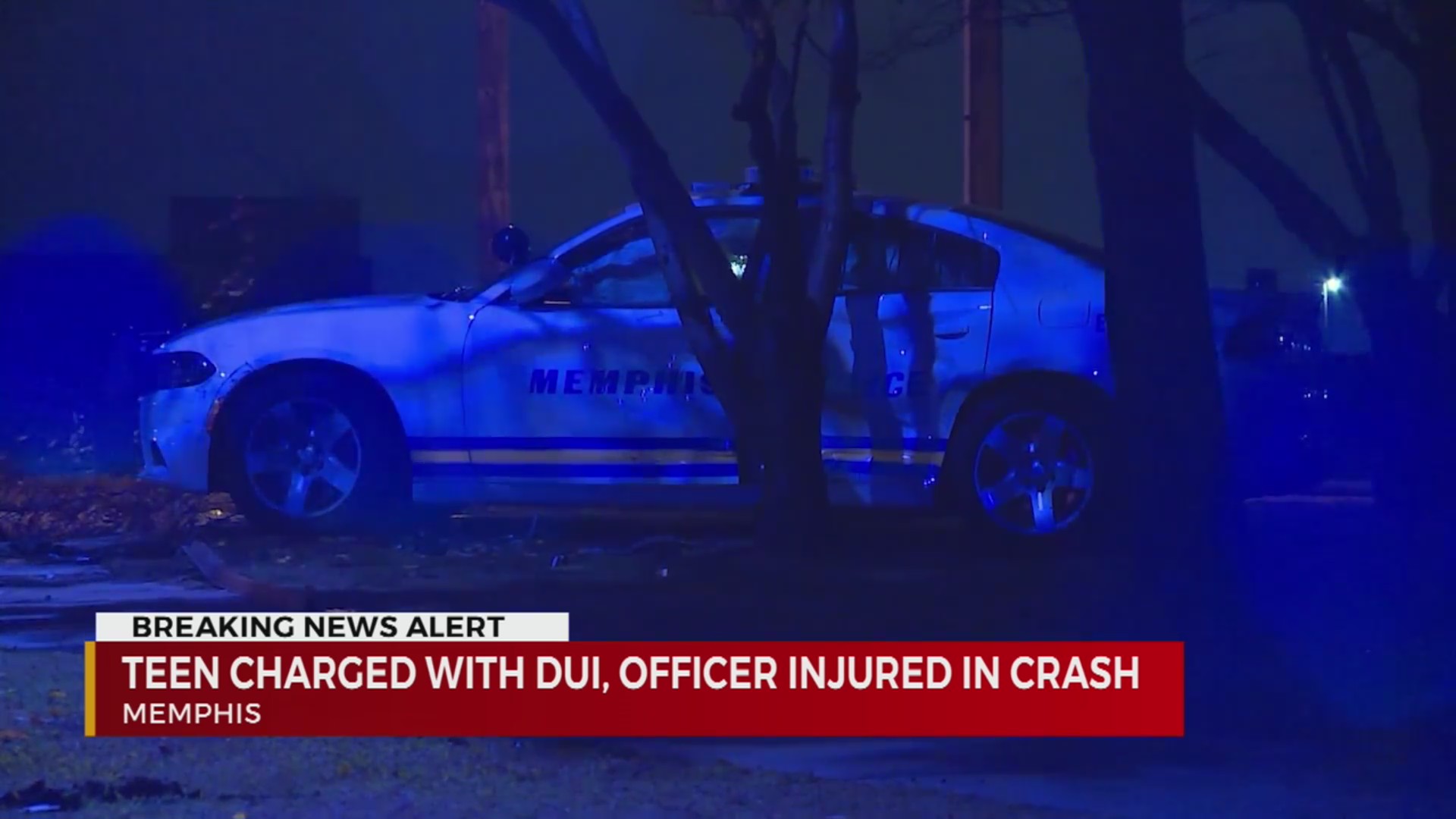 Teen charged after officer injured in crash – WKRN News 2