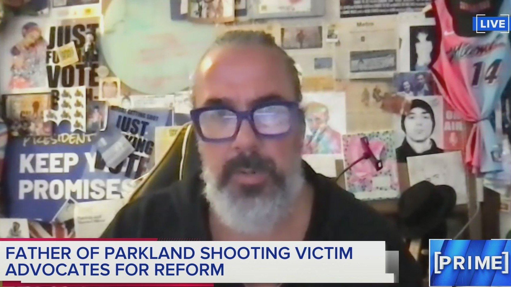 Parkland Shooting Victims Father Advocates For Reform Newsnation