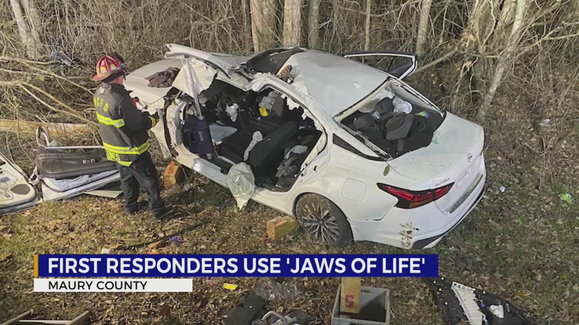 1 in critical condition following Maury County crash – WKRN News 2
