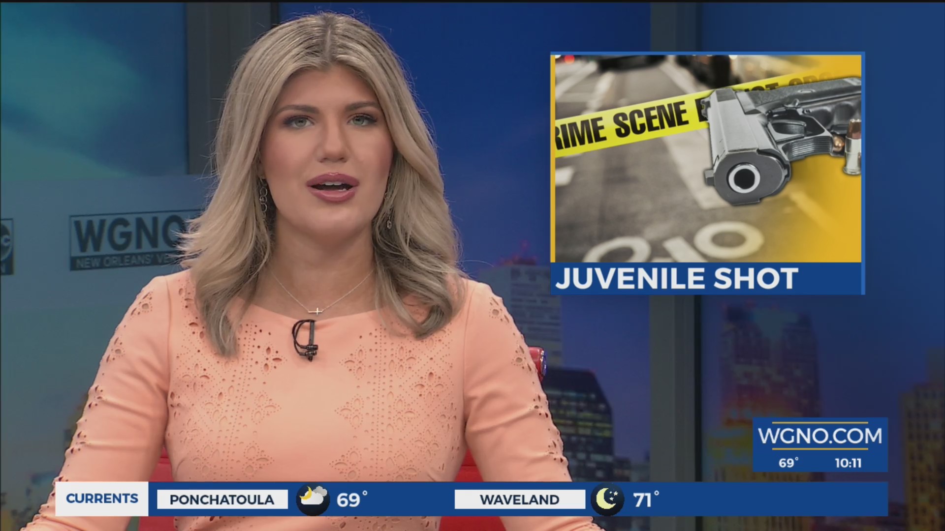 NOPD investigating a shooting that left a juvenile wounded – WGNO
