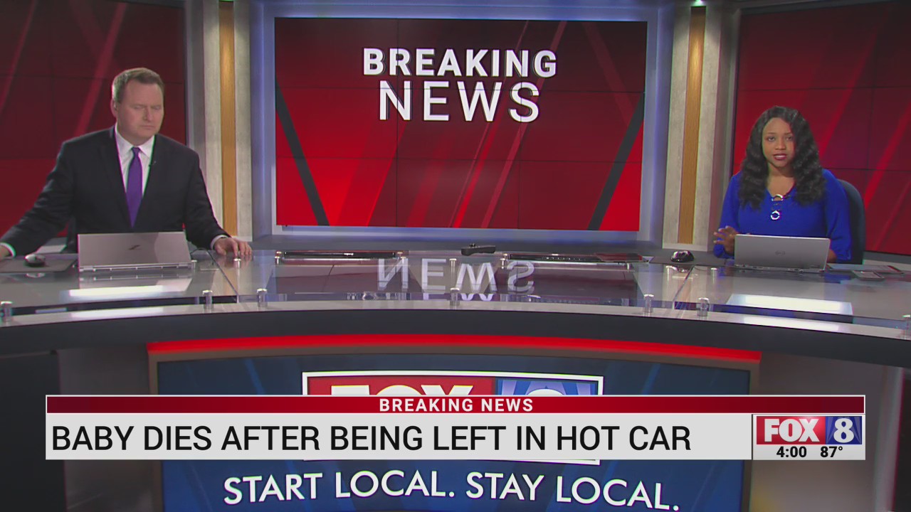 Baby dies after being left in hot car in Mebane, police say – FOX8 WGHP