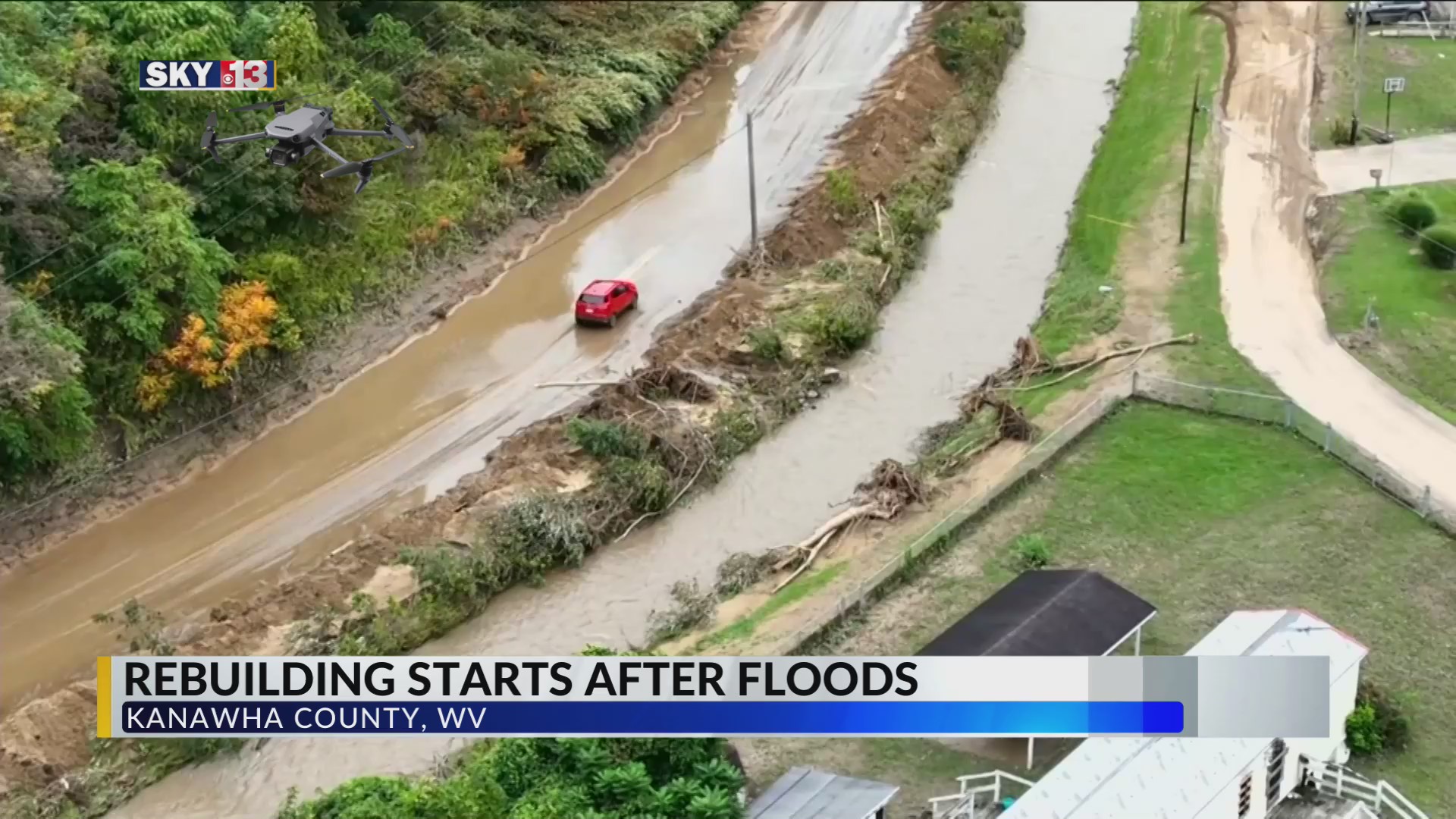 Cleanup underway after eastern Kanawha County flash flooding – WOWK 13 News